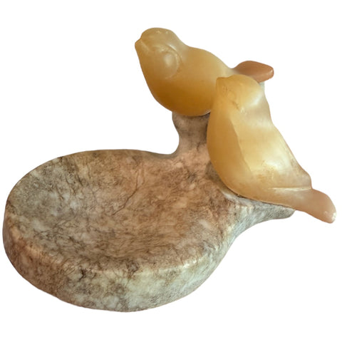 Marble Bird dish